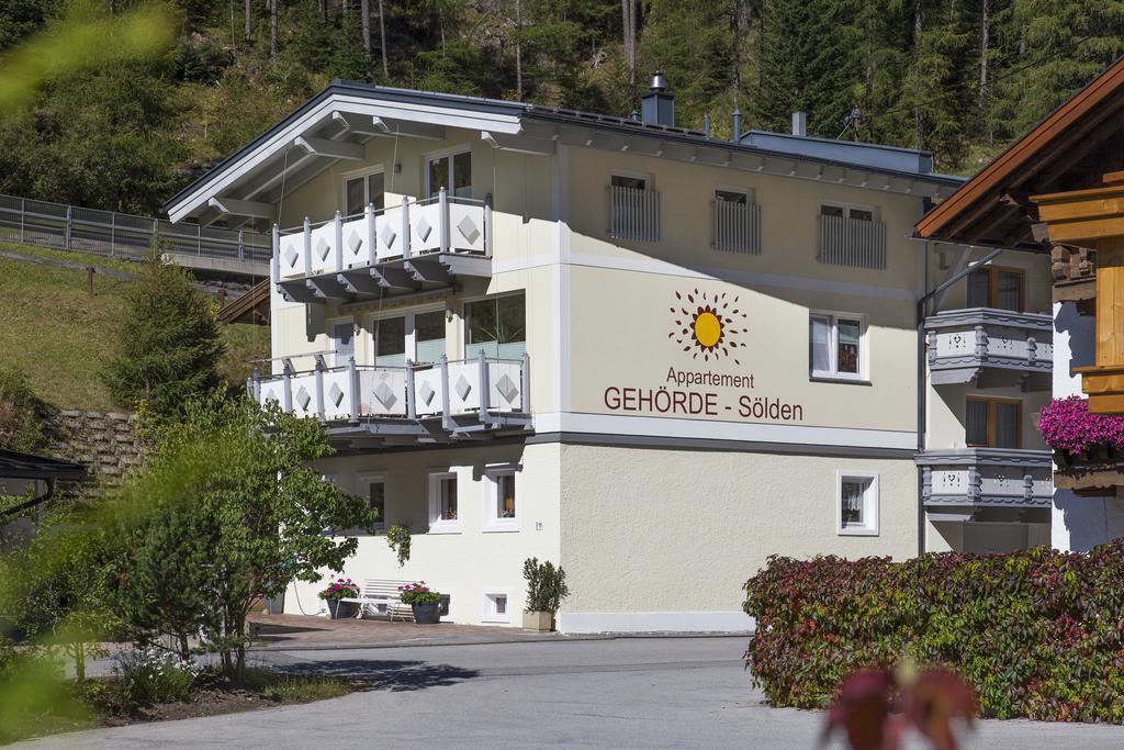 Appartement Gehoerde-Soelden Inklusive Summercard Экстерьер фото
